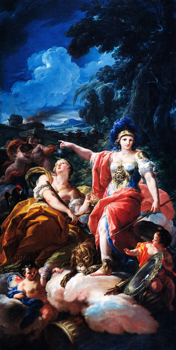 allegory of fortitude and vigilance